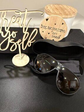 SCA006. Carrera Sunglasses, Aviator, Black Matte, Polarized #7